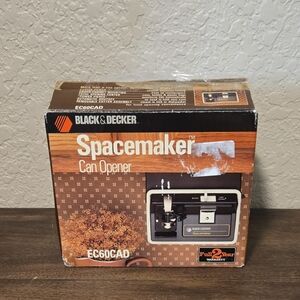 Black & Decker Spacemaker Can‎ Opener
